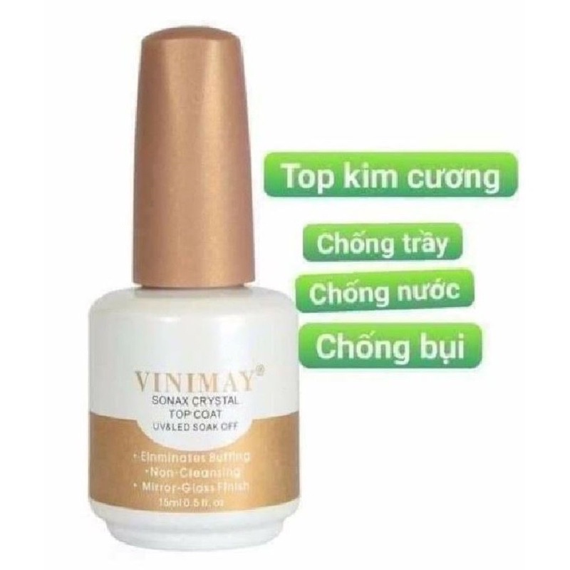 Top coat,Top Kim Cương ViNiMay,Chính Hãng