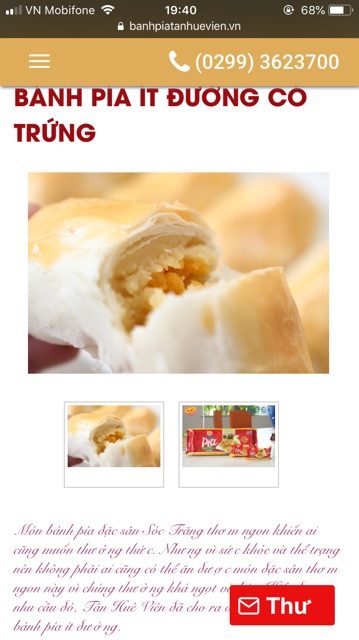 Bánh Pía ít đường đậu xanh-sầu riêng-trứng muối (Pia Mung Bean LESS SUGAR with egg) | BigBuy360 - bigbuy360.vn