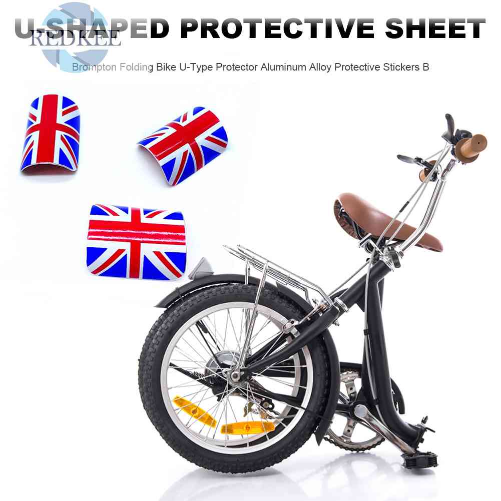 Miếng Dán Bảo Vệ Khung Hợp Kim Nhôm Cho Xe Đạp Brompton