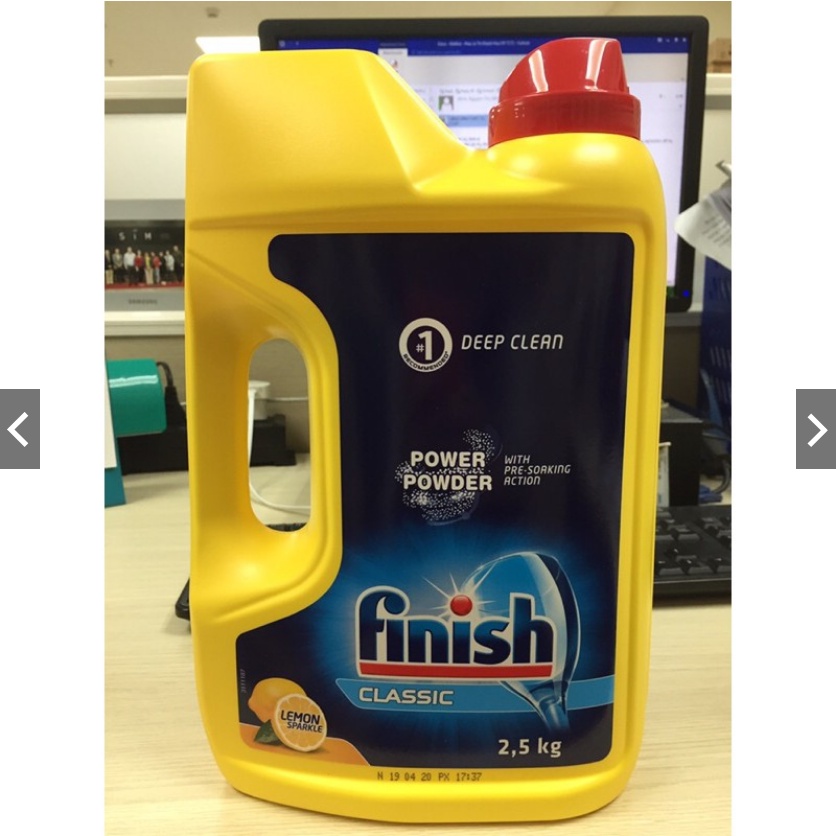 Bột Rửa Ly- Bát Finish 2.5Kg - Đức
