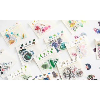 Bộ Hình Dán Sticker 32 miếng trang trí tranh vẽ, sổ tay, planner, bulletjournal (P1)