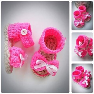 Giày len handmade ( sandal )