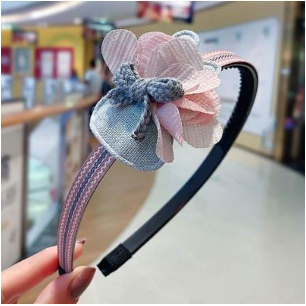 Bờm Tóc Cho Bé Đính Họa Tiết Xinh Xắn Đáng Yêu