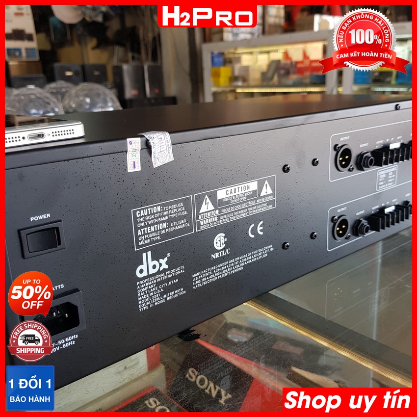 Bộ Lọc xì, lọc âm thanh Equalizer DBX 2231 chính hãng, lọc xì dbx 2231 nguồn xuyến