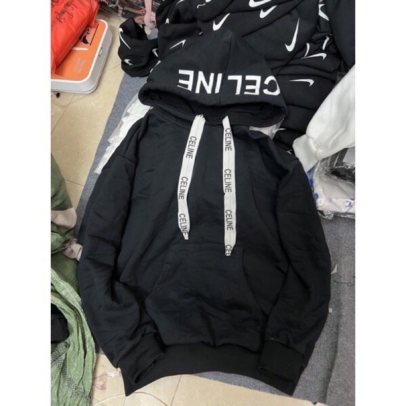 Hooodie  chữ to CENLINE , dây chữ