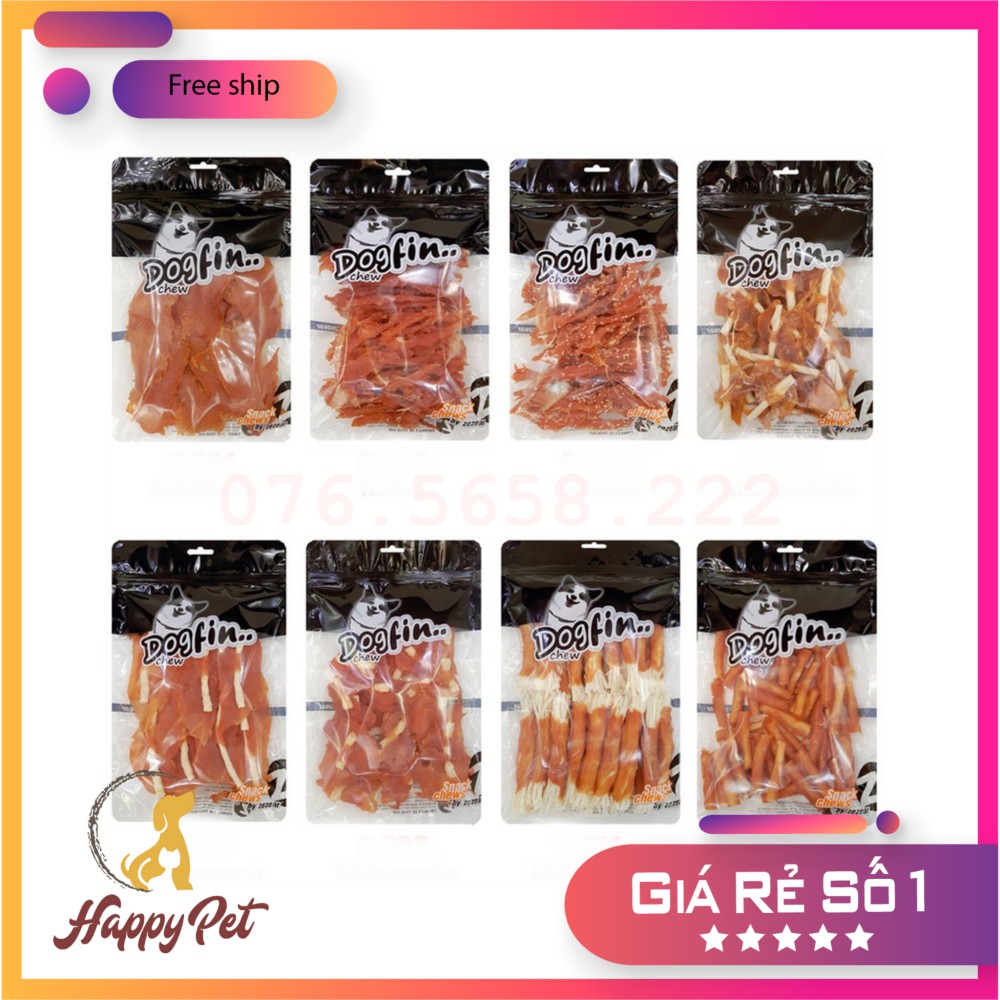 DOFIN SNACK THƯỞNG KHÔ GÀ CHO CHÓ