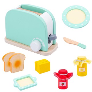 Bộ đồ chơi máy nướng bánh bằng gỗ cho bé