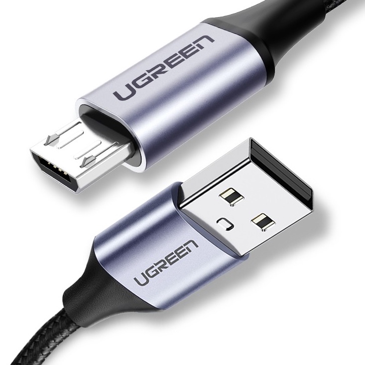 Cáp sạc nhanh và đồng bộ UGREEN 3A Micro USB - USB tiện dụng