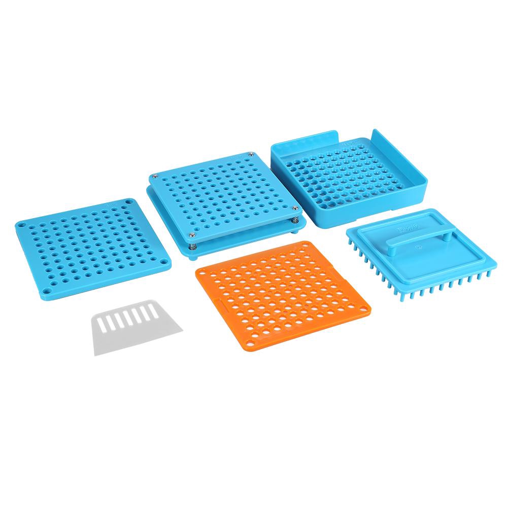 Bộ dụng cụ làm thuốc viên nang 100 lỗ tiện lợi