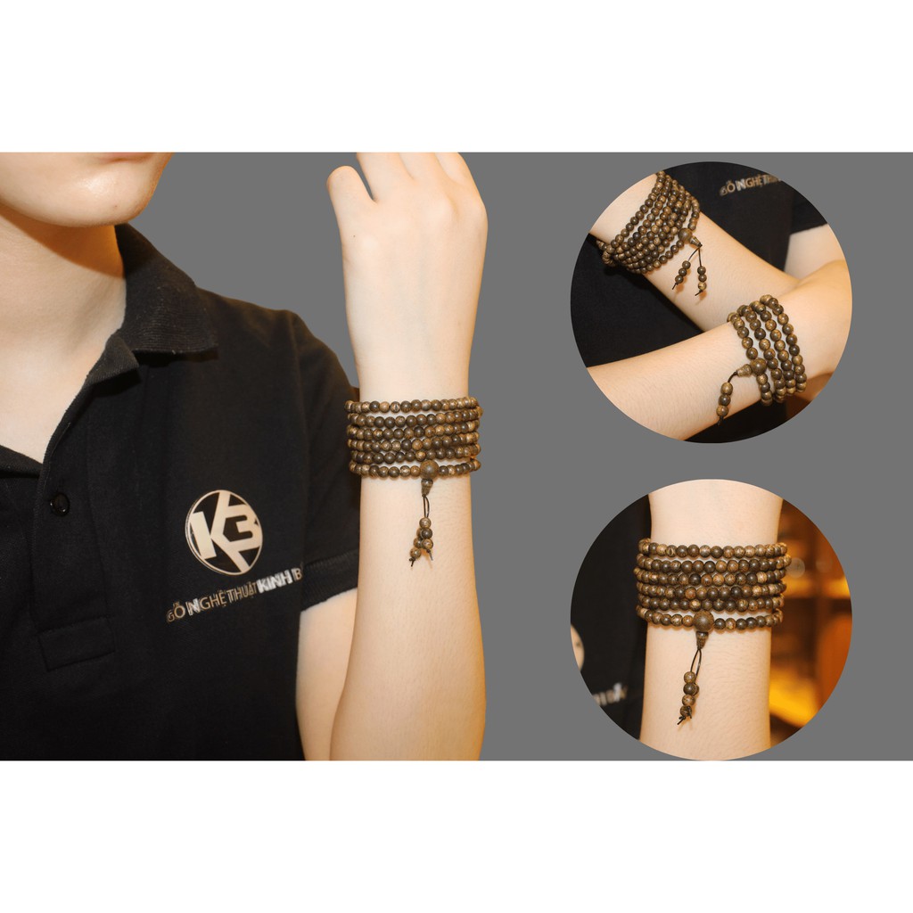 Vòng tay trầm hương 216 hạt - Gỗ Nghệ Thuật Kinh Bắc | BigBuy360 - bigbuy360.vn