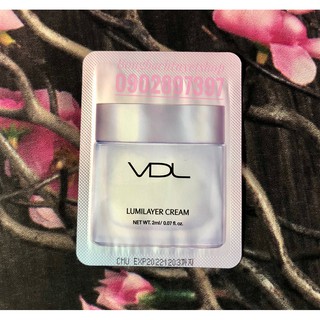 Kem dưỡng trắng da VDL Lumilayer Cream 2ml - Cam kết chính hãng 100%