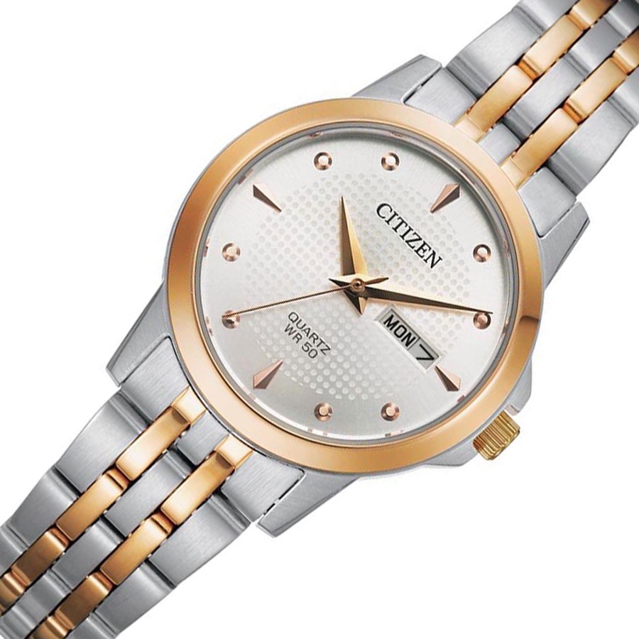 Đồng Hồ Nữ Citizen Dây Thép Không Gỉ EQ0605-53A - Mặt Trắng