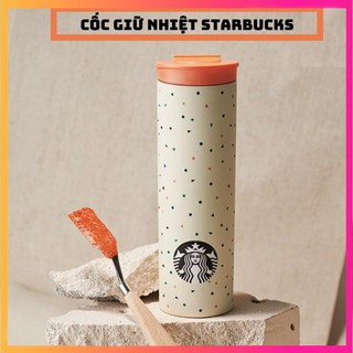 LY GIỮ NHIỆT, CỐC GIỮ NHIỆT STARBUCKS 473ml - Đơn giản và sang trọng, giữ nhiệt lâu, tiện lợi khi mang theo CA77