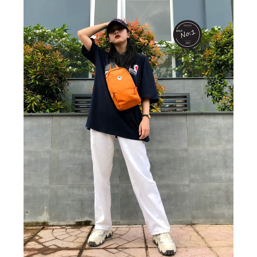 Balo Thời Trang Cao Mikkor The Pax Sling – Orange