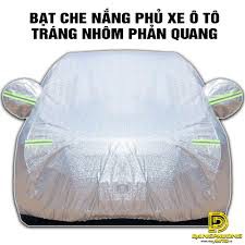 Bạt phủ ô tô tráng nhôm cách nhiệt cao cấp CARFU - ĐIỆN MÁY PICO