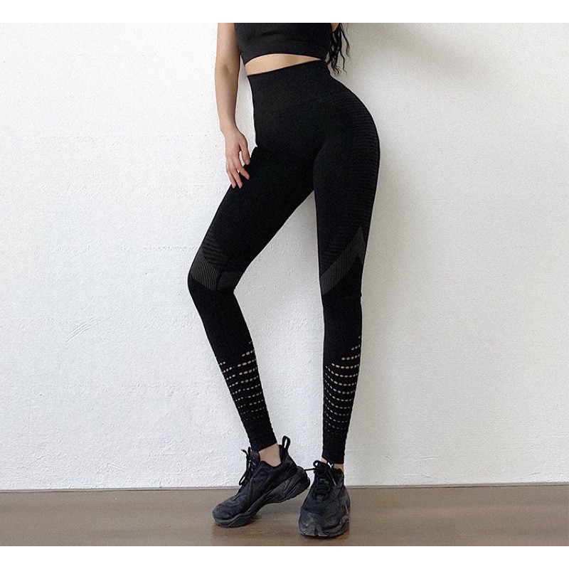 Quần dài gen bụng định hình legging cạp cao nâng mông eo thon Gym Yoga Slimmy Kaabii Q194