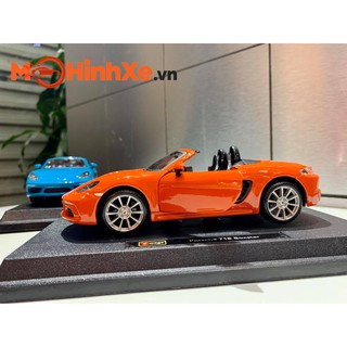 MÔ HÌNH XE PORSCHE 718 BOXSTER 1:24 BBURAGO