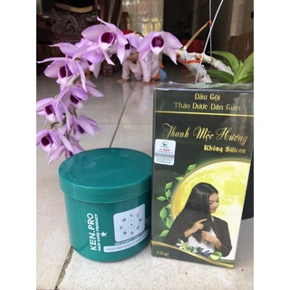 (chính hãng mẫu mới )dầu gội thảo dược thanh mộc 350ml