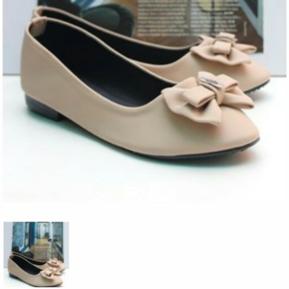 GIày búp bê nơ xanh | BigBuy360 - bigbuy360.vn