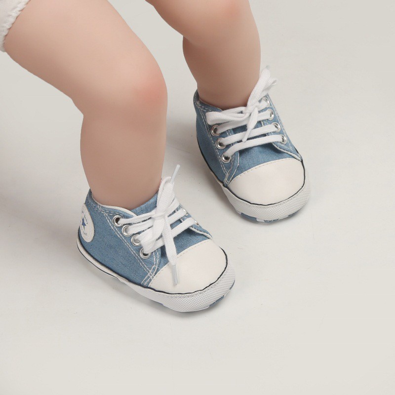 Giày tập đi cho bé trai bé gái  nhiều màu đế  mềm  phong cách thể thao dễ thương