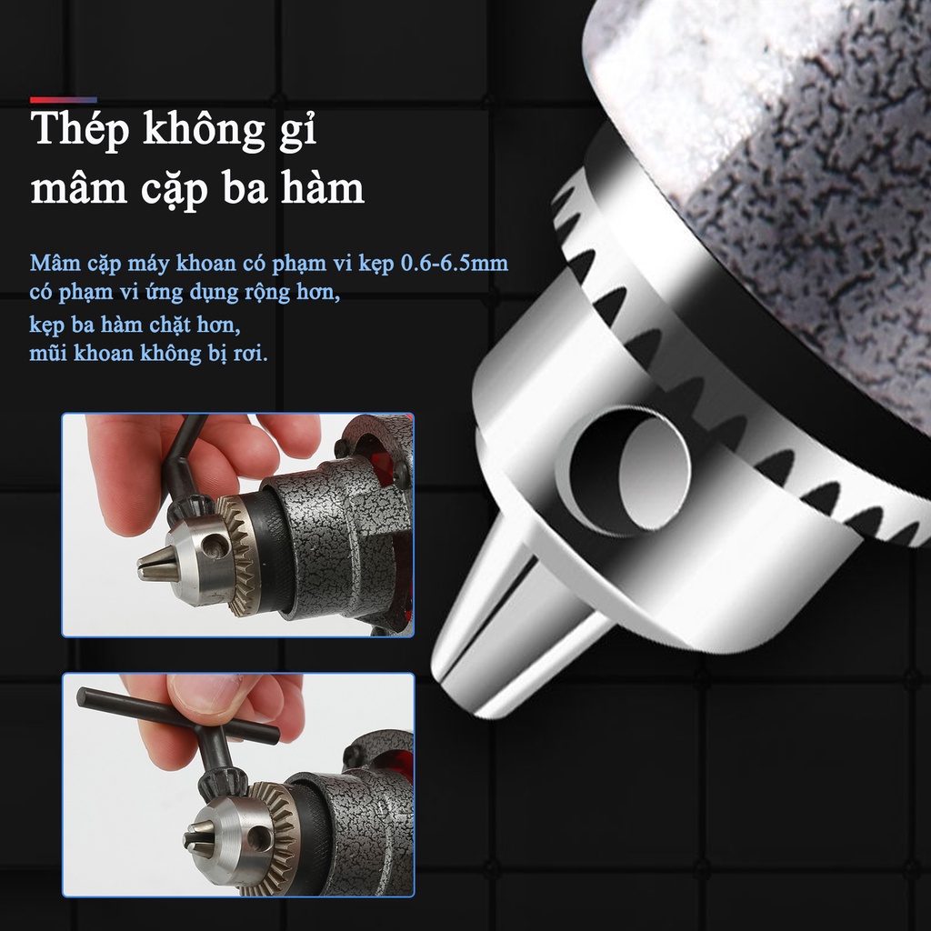 Máy khoan đa năng 500W 6 tốc độ Máy mài cầm tay,máy mài chai , máy khoan cắt,Máy mài khuôn mài khắc cầm tay đa năng mini