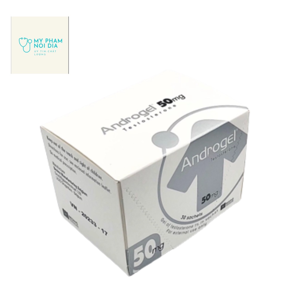 ANDROGEL GEL bôi da CHÍNH HÃNG - Hỗ trợ nữ giới AMH thấp