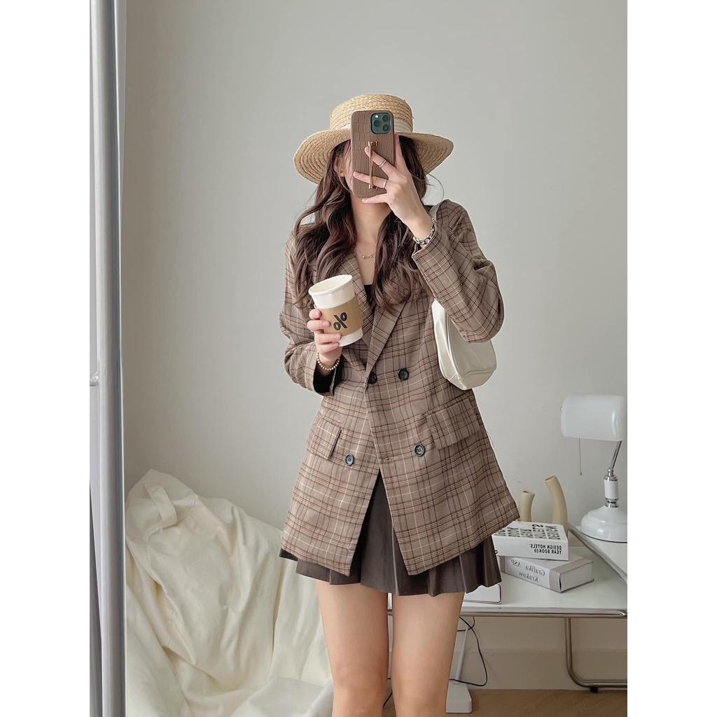 Áo vest 2 lớp nhiều màu - Áo blaze công sở cá tính