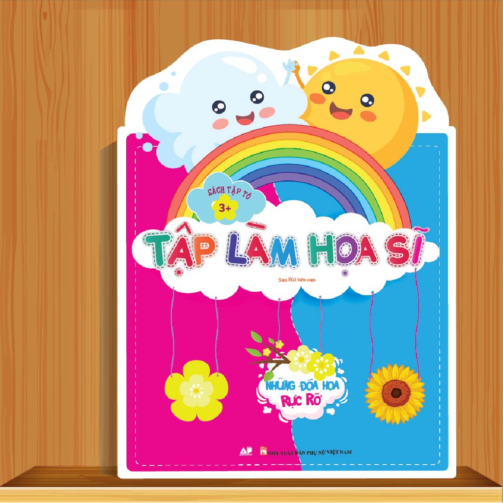 Sách - Tập Làm Họa Sĩ - Những Đóa Hoa Rực Rỡ
