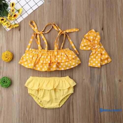 Set đồ bơi bikini dạng váy xòe dễ thương cho bé gái