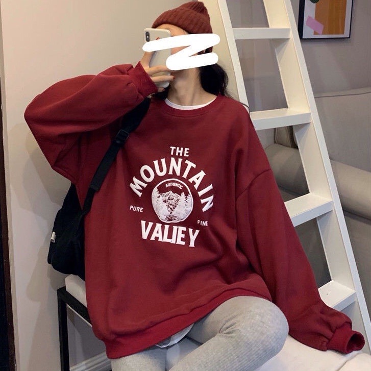 Nỉ Cotton Cổ Tròn Rộng Hình In 5D Nam Nữ
