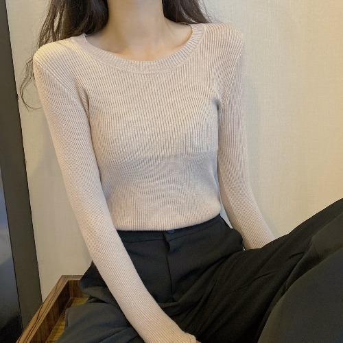 Áo Sweater Cổ Tròn Thời Trang Thu Đông Mới 2022 Cho Nữ