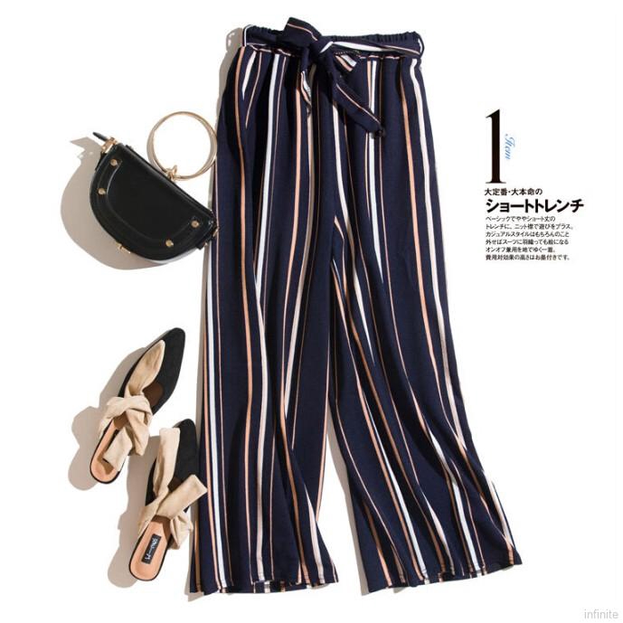 Quần lửng ống rộng phong cách năng động trẻ trung thời trang dành cho nữ | BigBuy360 - bigbuy360.vn