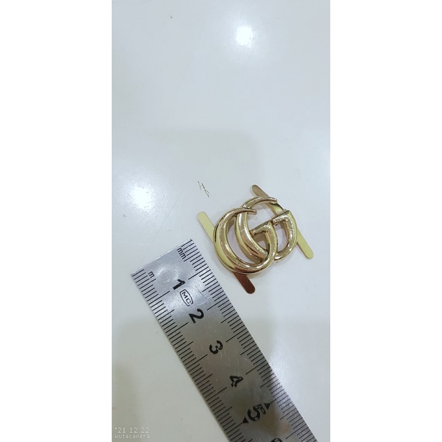 Khóa GC kim loại  trang trí Túi xách, ví, vật dụng handmade