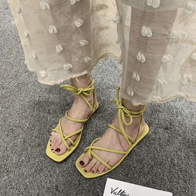 HÀNG QC LOẠI 1 sandal buộc dây video thật 🚩HÀNG CÓ SẴN