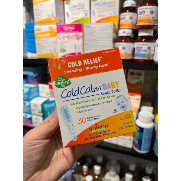 Muối uống đồng căn vi lượng Boiron Coldcalm Mỹ