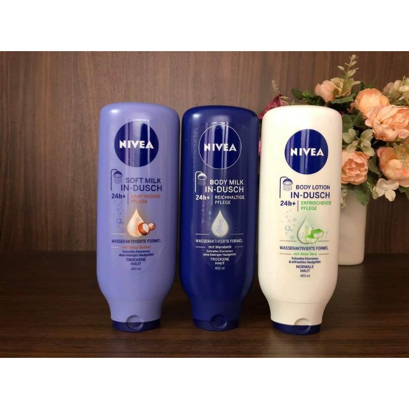 Hàng Đức Sữa tắm dưỡng thể Nivea In-Shower Body Lotion