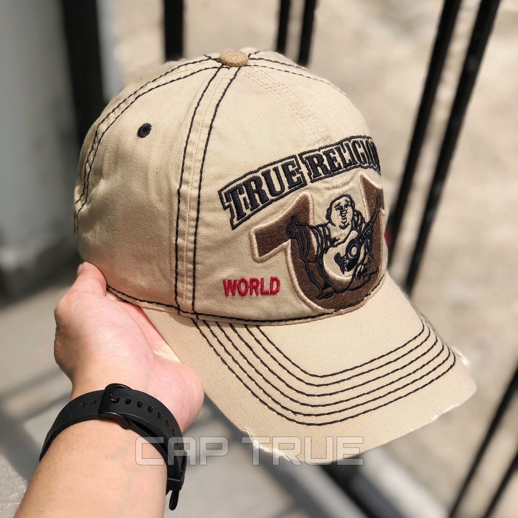 Mũ Lưỡi Trai Thời Trang Nam Nữ - Nón Ông Địa TRUE RELIGION Địa 79 U Cực Chất