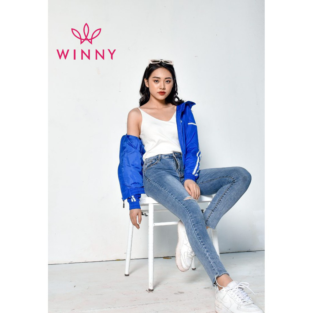 Áo khoác gió nữ màu xanh Winny GNY620A