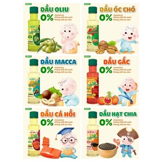Dầu ăn dặm Orgamax cho bé