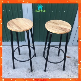 Ghế quầy bar cà phê quán ăn cao 70 cm (không tụa lưng)