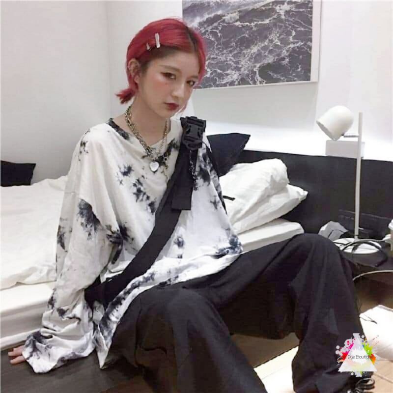 Áo tay dài loang màu Unisex chất lừ - Sweater Tie Dye 🎩