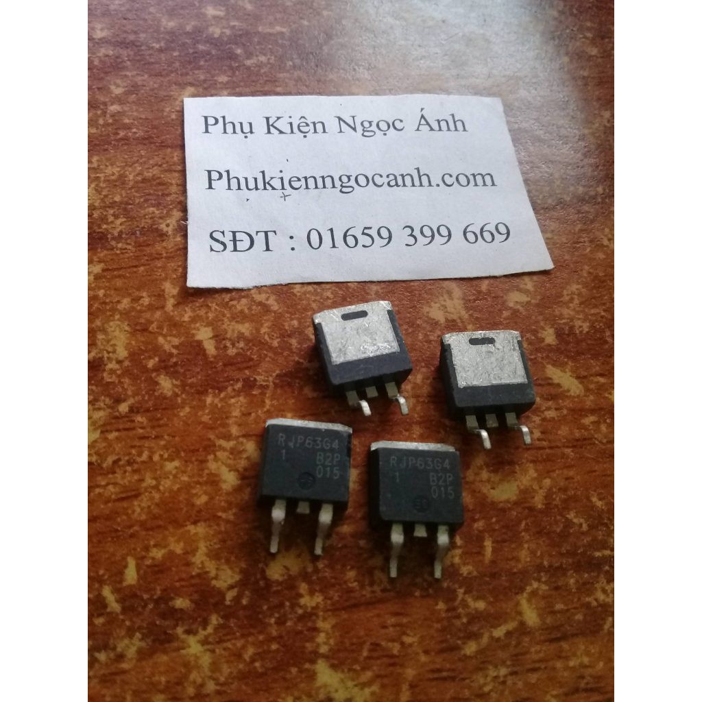 RJP63G4 igbt 63G4 loại dán chịu dòng  630V 40A bóc máy nguyên zin