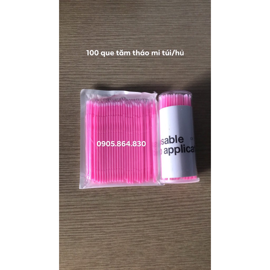 [Sỉ] 10 hộp/túi Tăm Tháo Mi (hộp,túi 100 cây)