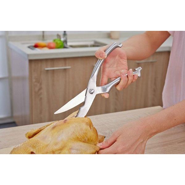 Kéo cắt inox cao cấp siêu sắc - Kéo Cắt Gà Đa Năng