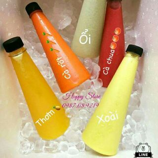CHAI NHỰA LỤC GIÁC 330ML