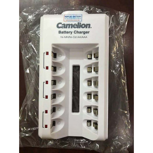 Máy sạc Pin AA-AAA Camelion BC-1041, loại 6 rảnh sạc được từ 1-6 pin AA&amp;AAA các hãng