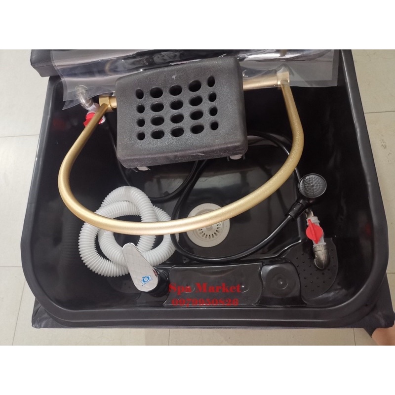 Vòng nước cho giường gội dưỡng sinh, có video hướng dẫn lắp đặt, vòng nhôm chắc chắn kèm dây dẫn