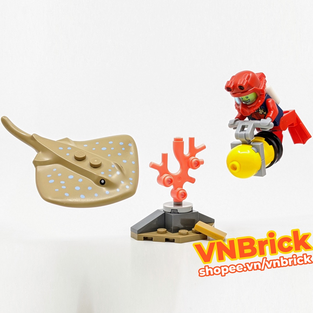 Đồ Chơi LEGO City 30370 Thợ Lặn Đại Dương