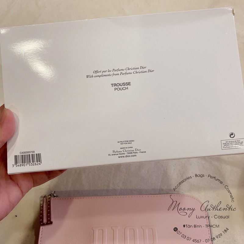 Bóp cầm tay D!.or  Pouch Gift 2020 [ Auth 1000% ]  Gift Dior Make up