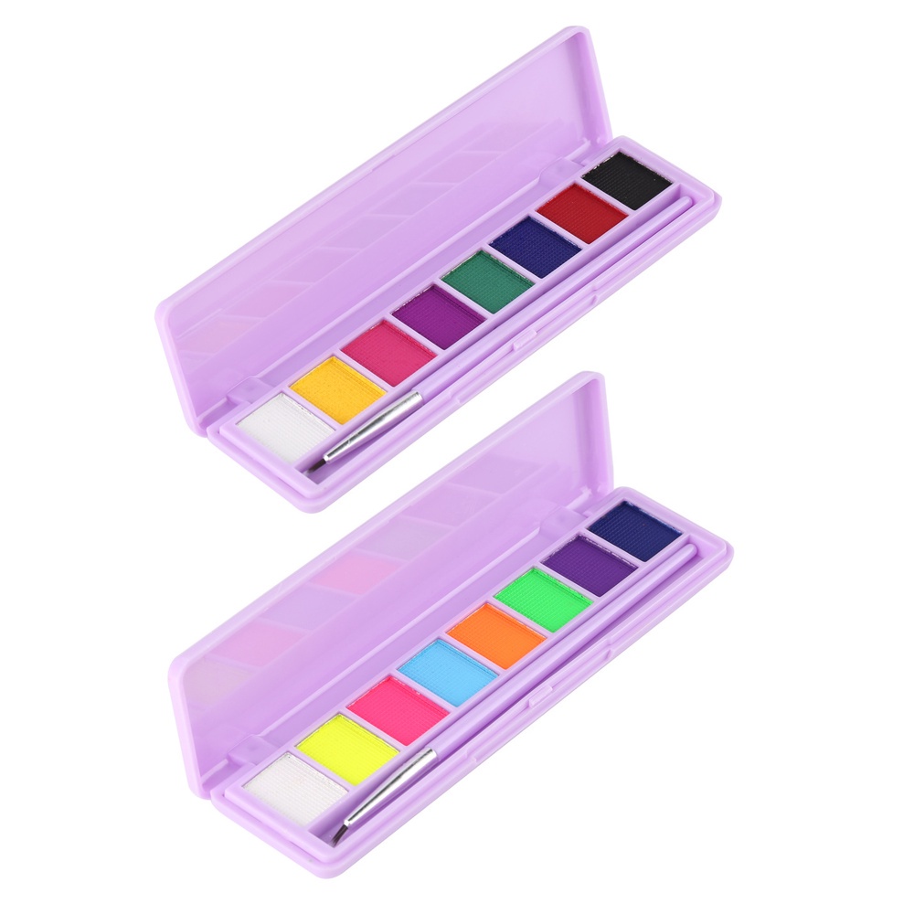 Bộ màu sơn dầu trang điểm cơ thể hóa trang Halloween 8 màu | BigBuy360 - bigbuy360.vn